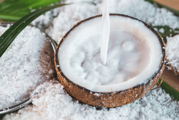 Coconut, Freshly made coconut milk