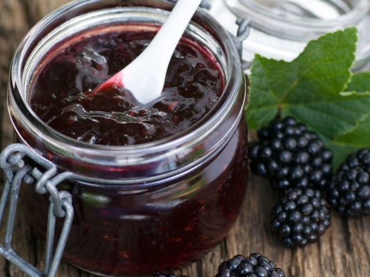 Raw blackberry jam recipe