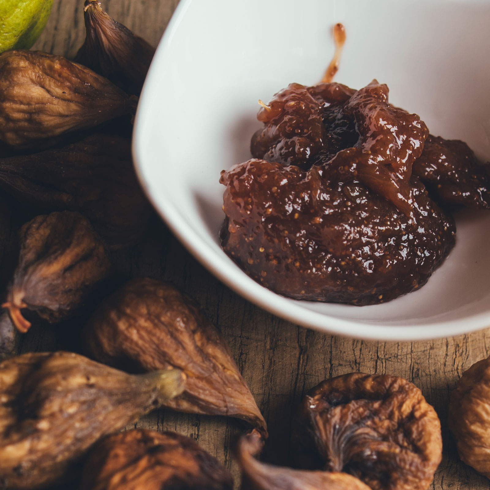 Fig jam. Quick and easy Turkish fig jam recipe