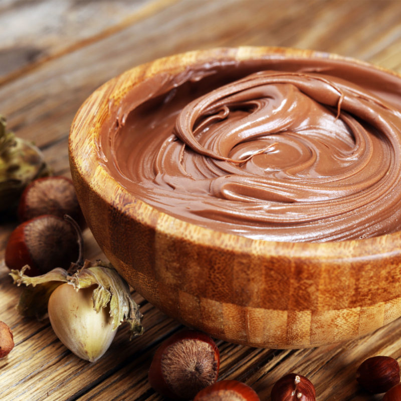 Home-made nutella spread