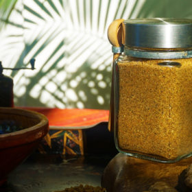 Positive pranic food seasoning - homemade sattvic curry spice mix
