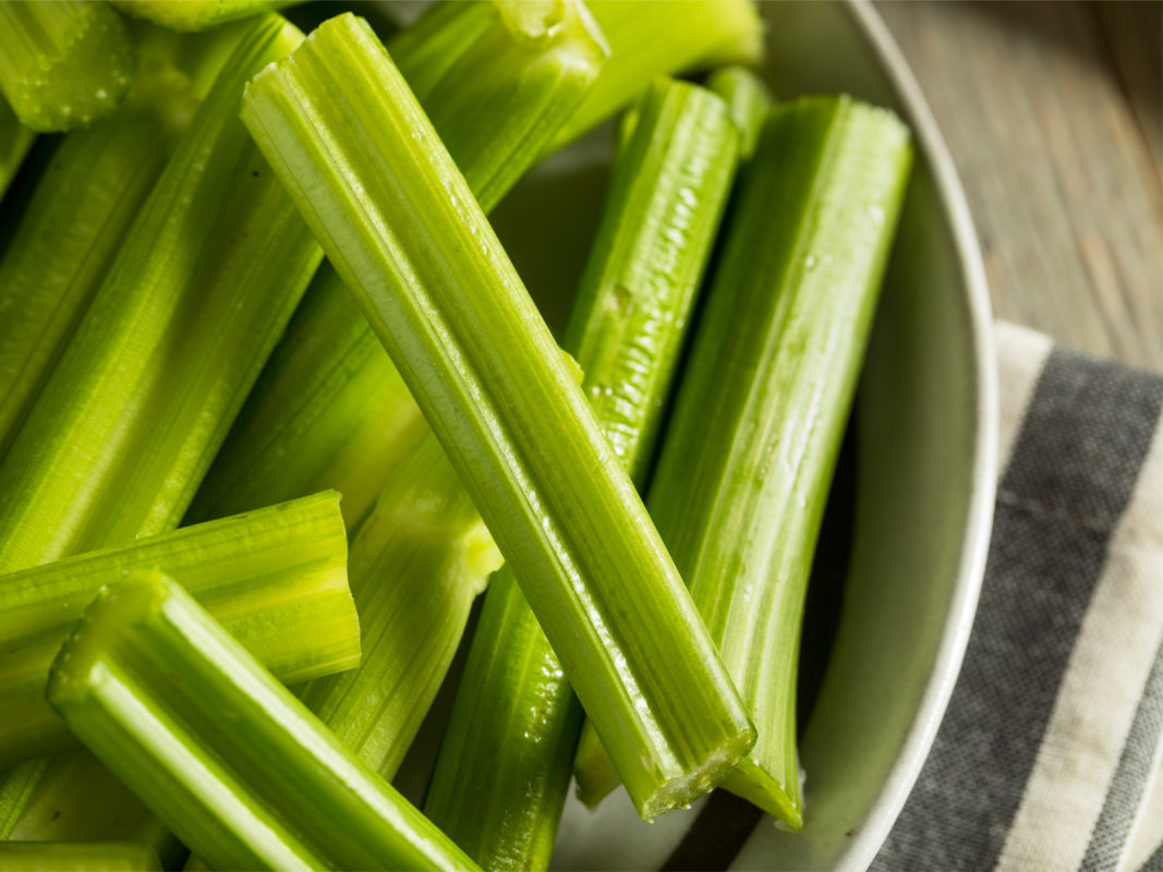 Celery is grate substitute to onion