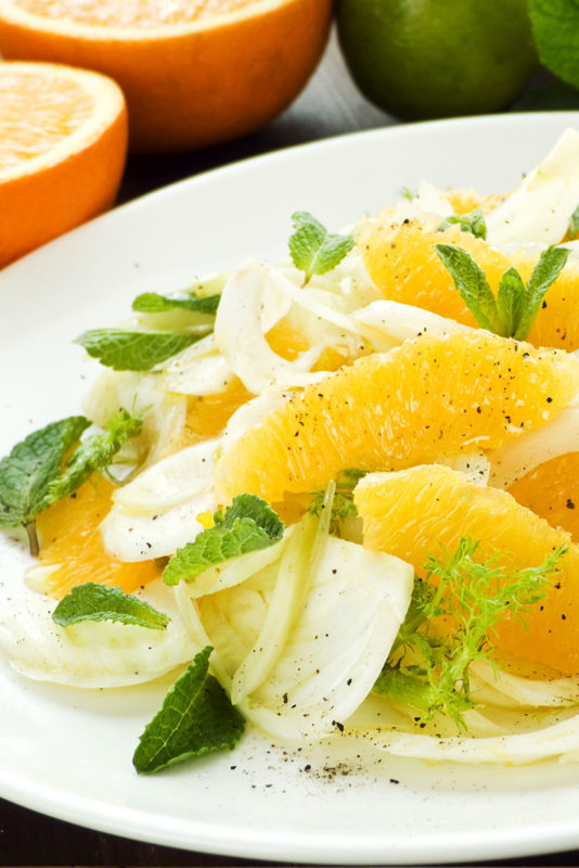 Fennel salad with orange