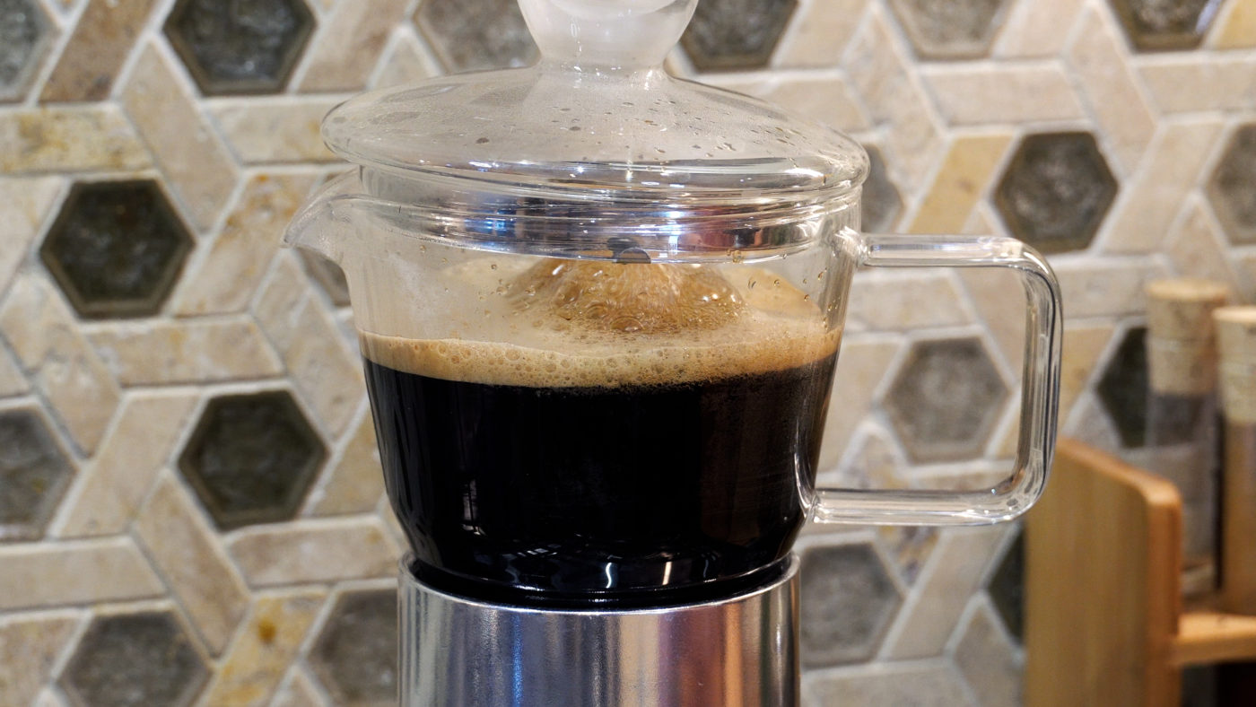 I love to make my barley coffee in an Espresso Moka pot or in a regular espresso machine. It naturally creates a nice and thick foam