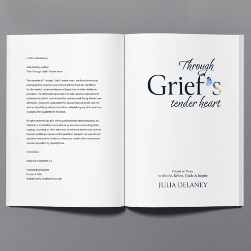 "Through Grief's Tender Heart" explores the many facets of loss through poetry and prose. This book offers a compassionate space for all forms of grief - from the universally recognized to the often overlooked.