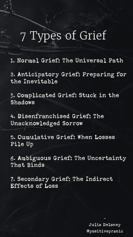 7 types of grief