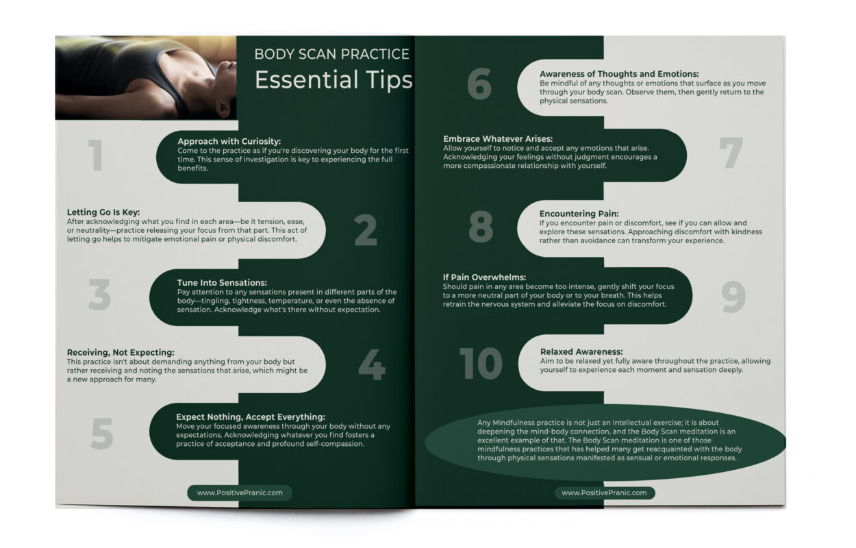 Body Scan tips by Julia Delaney
